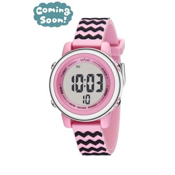 Girls Digital Sports Watch with many features - Carnation Waves