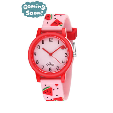 Girls Kids Teens Analog watch - Watermelon Sprinkle