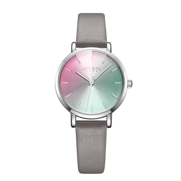 Women, Teen, Girls Analog Watch with Grey Genuine Leather Band  - Gift Box Included