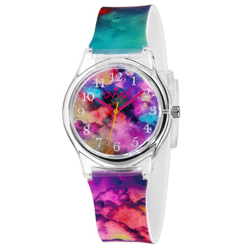 Girls Teen Analog Watch - Color Burst