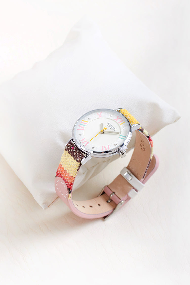 Women, Teen, Girls Analog Watch with Genuine Leather Band  - Gift Box Included