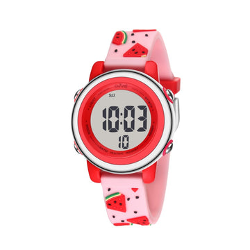 Girls Digital Sports Watch with many features - Watermelon Sprinkle