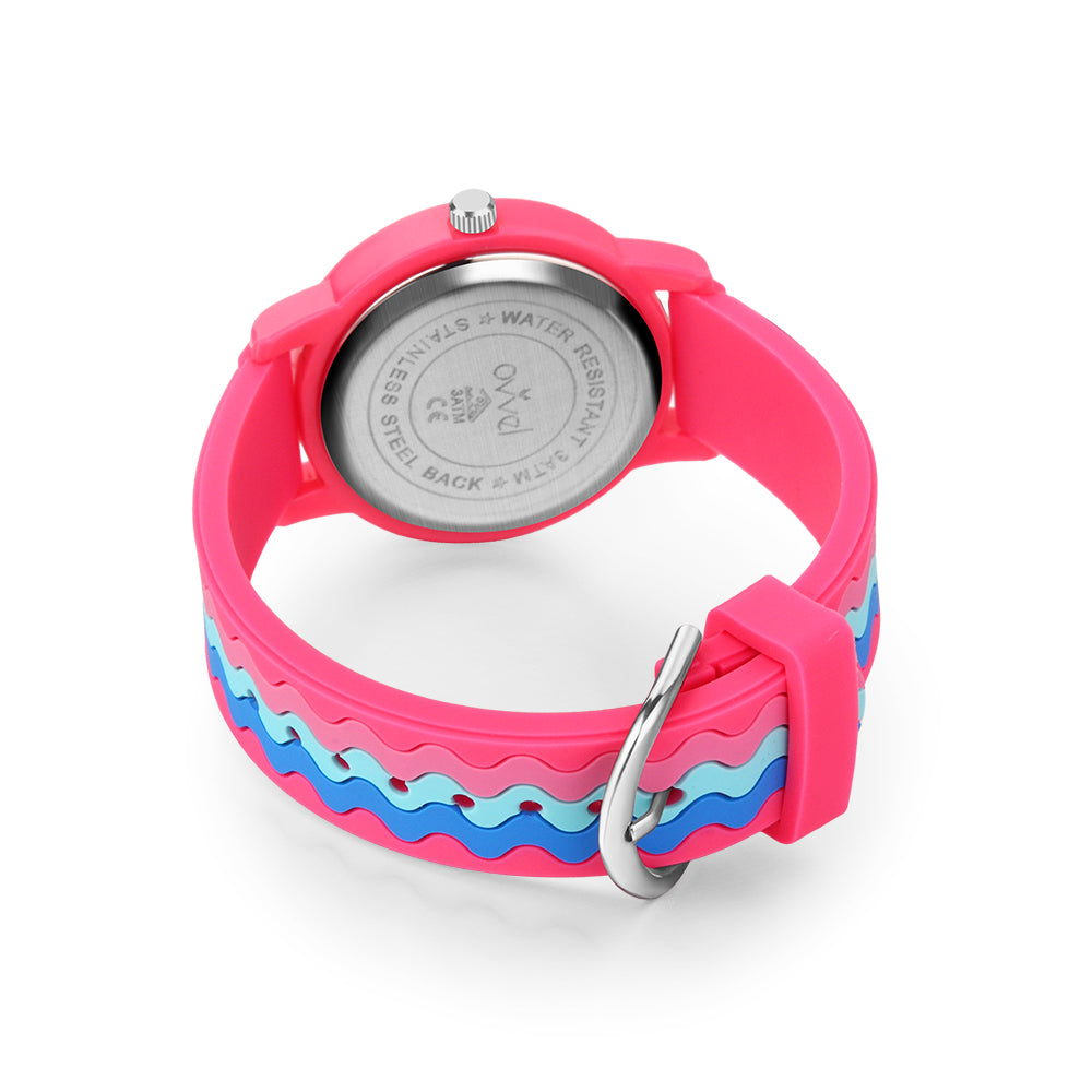 Girls Kids Teens Analog watch - Pinky Ripple