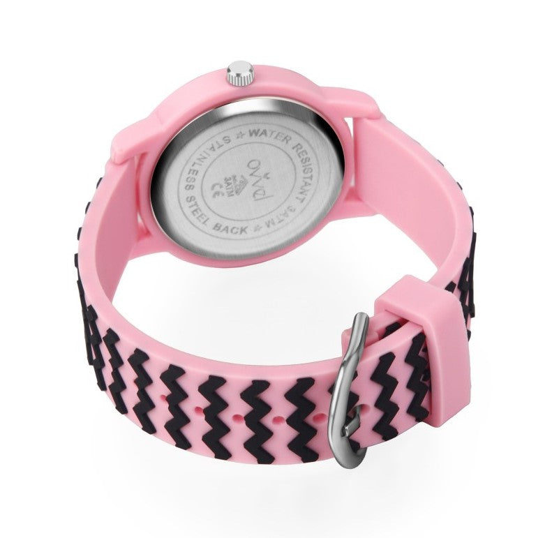 Girls Kids Teens Analog watch - Carnation Waves