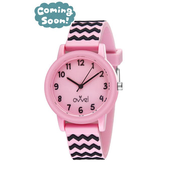 Girls Kids Teens Analog watch - Carnation Waves