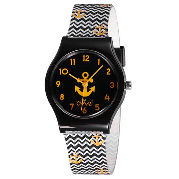 Girls Teen Analog Watch - Anchors