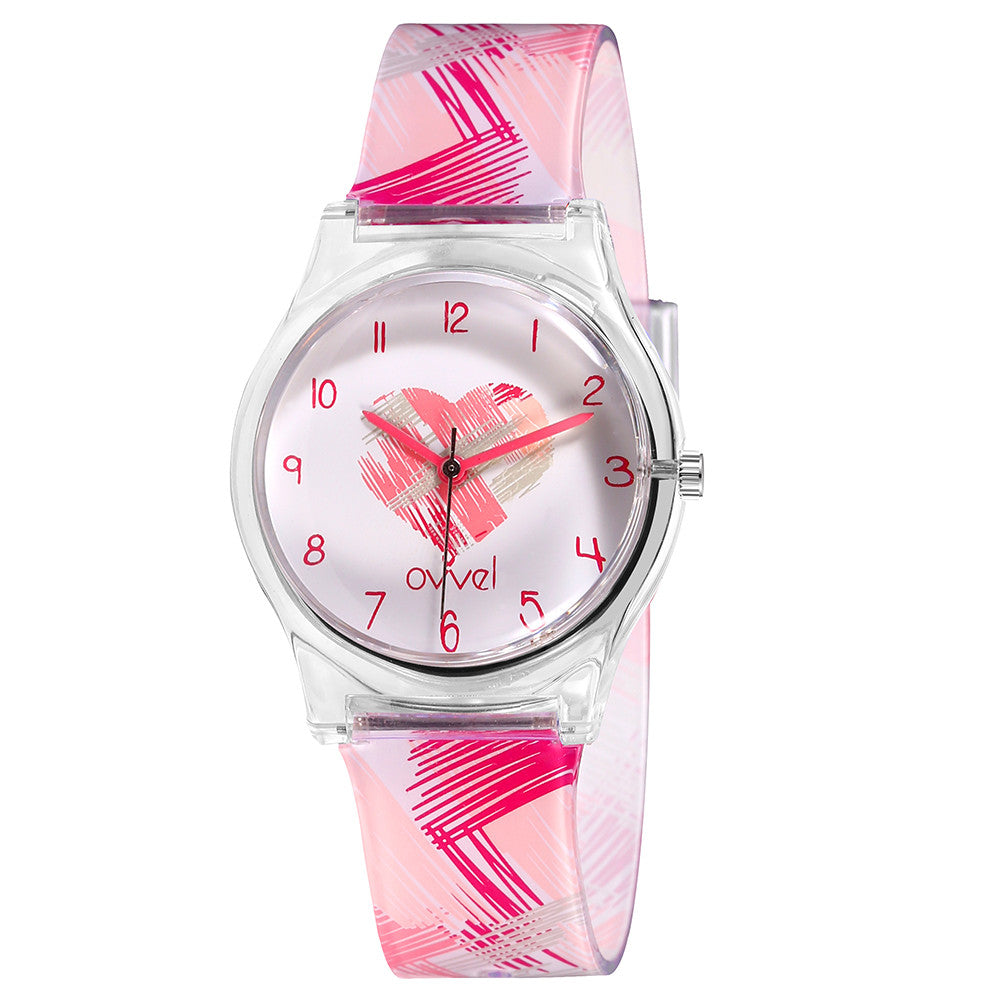 Girls Teen Analog Watch - Scribbles