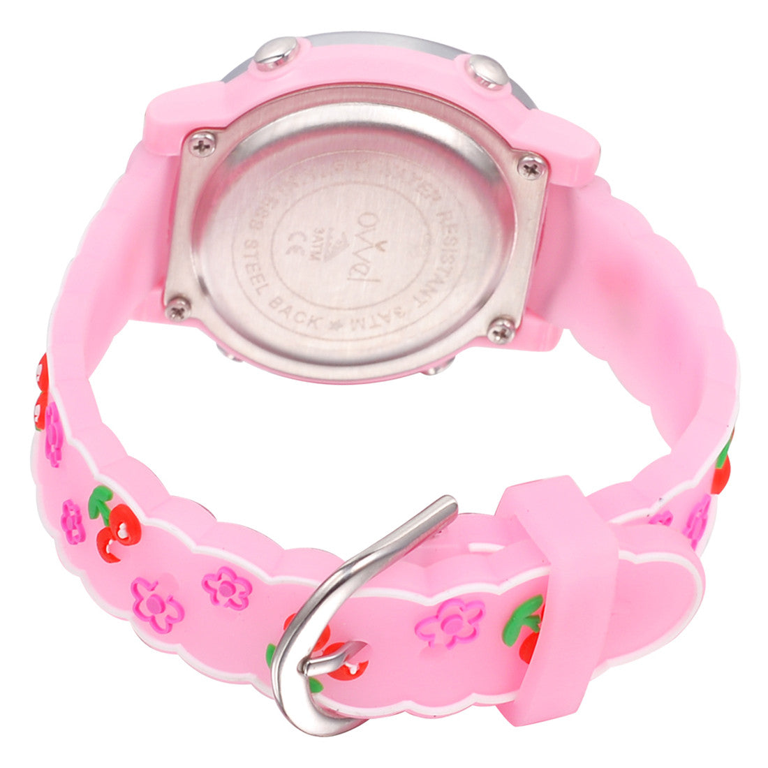 Girls Digital Sports Watch with many features - Cherries