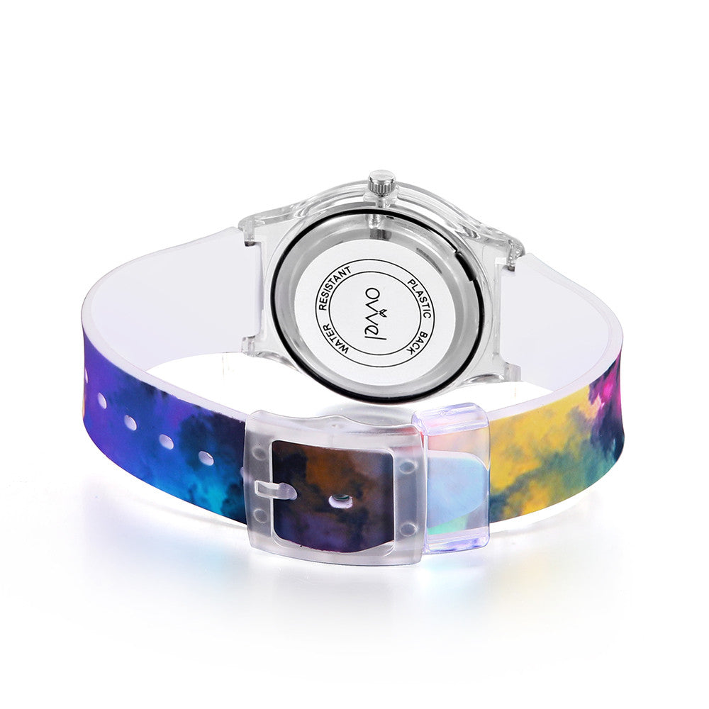 Girls Teen Analog Watch - Color Burst